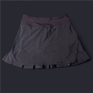 Lululemon Athletica Black Mini Skirt